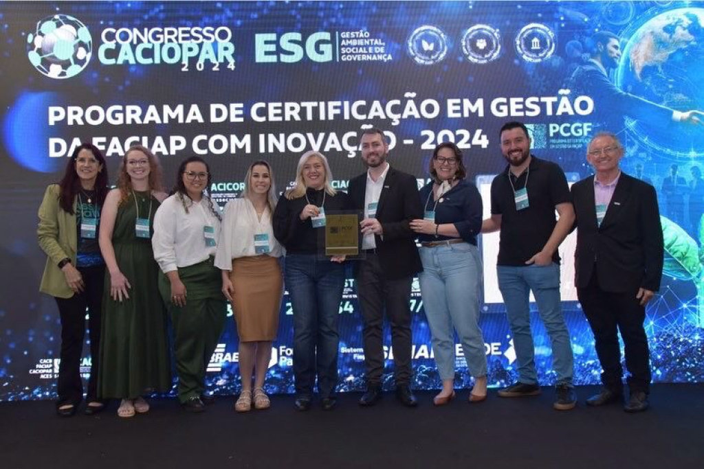 Associação Comercial e Empresarial de Quedas do Iguaçu é Ouro na Certificação de Gestão da FACIAP!