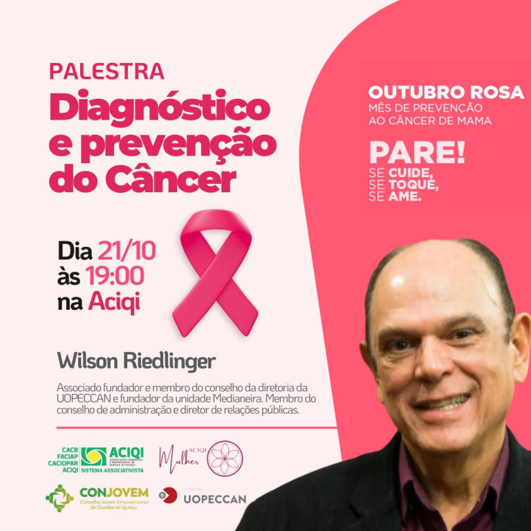 Palestra Diagnóstico e Prevenção do Câncer