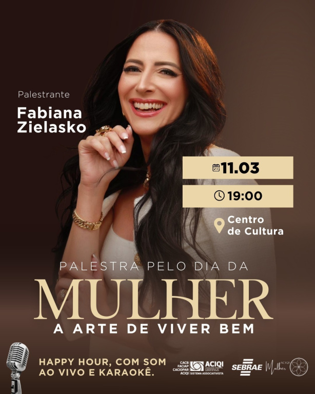 Venha celebrar o Dia da Mulher em um evento incrível! 🎉✨
