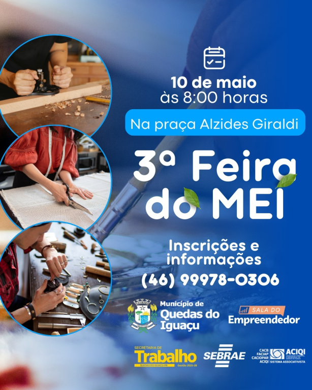 Vem aí a 3ª Feira do MEI em Quedas do Iguaçu!