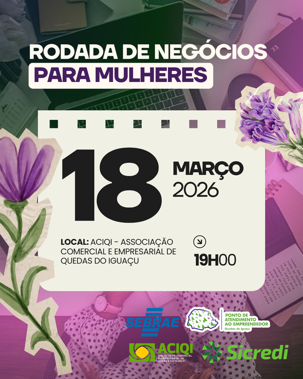 A Rodada de Negócios para Mulheres está chegando! 💼💜